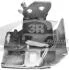 Кронштейн глушника зад. Renault Megane II, Scenic II 1.4-2.0 11.02- 70622