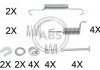 Р-кт колодок ручного тормоза Mitsubishi Outlander 06-12 0010Q