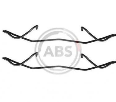 Комплектуючі, колодки дискового гальма A.B.S. 1180Q