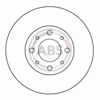 Тормозной диск A.B.S. 16222