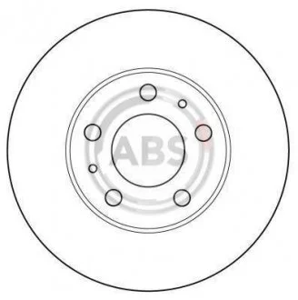 Диск тормозной A.B.S. 16291