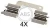К-кт уст. колодки тормоз.. Land Rover Freelander 3,2 06-14 tył 1740Q