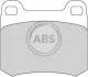 Комплект тормозных колодок, дисковый тормоз A.B.S. 36498/1 (фото 1)