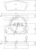 Тормозные колодки зад. Nissan Almera 95-00/Maxima 00-03 36742