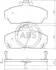 Тормозные колодки перед. Honda Civic 91-05 (TRW) 36746