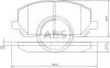 Колодки гальмівні Lexus ES300,Toyota Avensis,Camry,Carina 37260