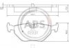 Тормозные колодки зад. BMW 3 (E46)/SAAB 9-5/ROVER 75 96-09 (ATE) (123,1x45x17) A.B.S. 37267 (фото 1)