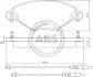 Тормозные колодки перед. Citroen C5 01- (Bosch) 37277