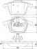 Тормозные колодки зад. Volvo XC90 02-10 (ATE) 37343