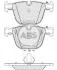 Тормозные колодки дисковые A.B.S. 37371 (фото 1)