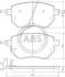 Колодки тормозные пер. Q60/QX50/Q70/Navara/Qashqai/Murano/Pathfinder 05- 37504