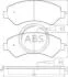 Колодки тормозные пер. Jumper/Boxer/Ducato 09- A.B.S. 37576 (фото 1)