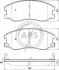 Тормозные колодки перед. Chevrolet Captiva 06- (akebono) A.B.S. 37582 (фото 1)