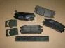 Тормозные колодки зад. Chevrolet Captiva 06- (akebono) 37583