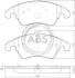 Тормозные колодки перед. MB C/E-класс (W204/W212) 07- 37586