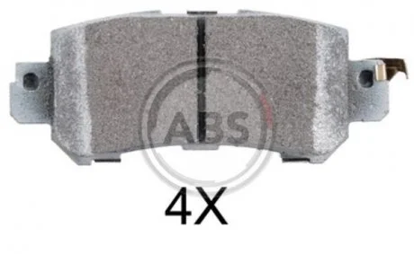 Колодки тормозные задн. CX3/2/CX5 12- A.B.S. 37931