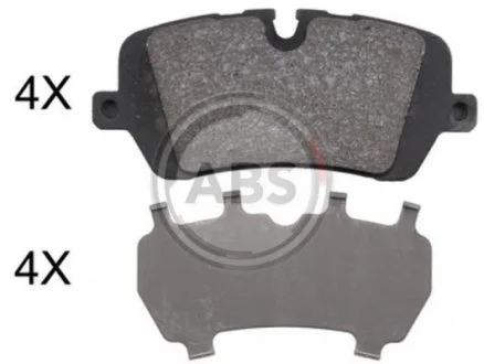 Гальмівні колодки диск. Range Rover IV 3.0D-5.0 12- A.B.S. 37981 (фото 1)