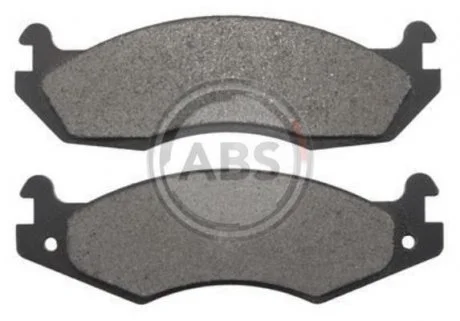 Комплект гальмівних колодок, дискове гальмо A.B.S. 38203 (фото 1)