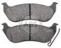 Комплект тормозных колодок, дисковый тормоз 38981