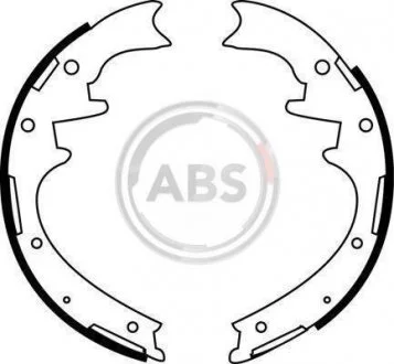 Комплект тормозных колодок A.B.S. 40705