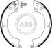 Комплект колодок гальмівних A.B.S. 8657 (фото 1)