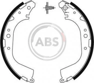 Комплект тормозных колодок A.B.S. 8881