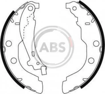 Тормозные колодки зад. Peugeot 406 95-04 (Bendix) A.B.S. 8985