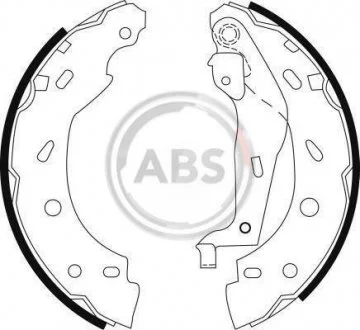 Тормозные колодки барабан A.B.S. 9123