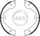 Комплект тормозных колодок, стояночная тормозная система A.B.S. 9177 (фото 1)