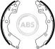 Комплект колодок гальмівних A.B.S. 9233 (фото 1)