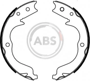 Колодки ручного гальма Outlander II 06-12/ Subaru Forester/Impreza 08- A.B.S. 9235