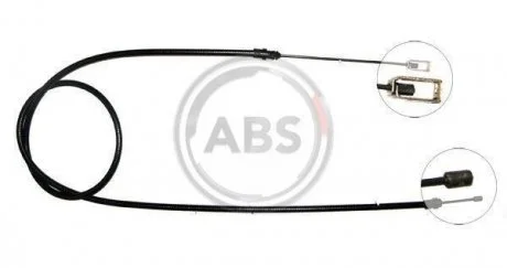 Фото 1 - трос ручного тормоза 405 (92-97) A.B.S. K11171 Трос ручного тормоза 405 (92-97) A.B.S. K11171 (фото 1)