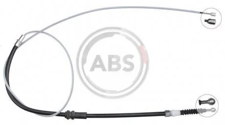 Трос ручного гальма зад. Caddy 10-Л=Пр. (1705/541) A.B.S. K13874