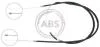 Трос тормоза ручного задн.л/п CITROEN JUMPER; PEUGOT BOXER: FIAT DUCATO 1.9 D-2.8 Hdi 94- /диск./ A.B.S. K16835 (фото 1)