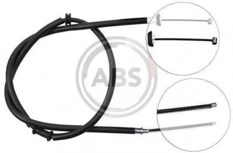 Трос, стоянкова гальмівна система A.B.S. K16838