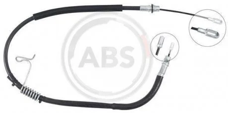 Трос, стояночная тормозная система A.B.S. K17628 (фото 1)