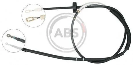 Трос ручного гальма A4 (06-13) Лев. A.B.S. K18607