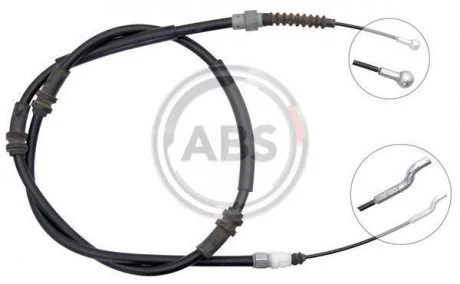 Трос, стояночная тормозная система A.B.S. K19852 (фото 1)
