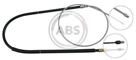 Трос ручного тормоза E90/E91/E92/E93 (04-21) A.B.S. K19936