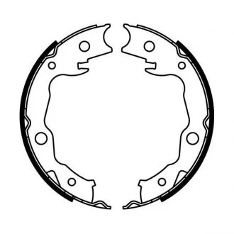 Тормозные колодки, барабанные ABE C01063ABE