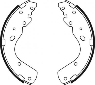 Гальмівні колодки, барабанні ABE C03044ABE