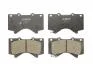 Колодки тормозные дисковые передние, LEXUS LX; TOYOTA Land Cruiser 200, Sequoia 00- ABE C12129ABE (фото 1)