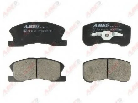Тормозные колодки, дисковые. ABE C16013ABE