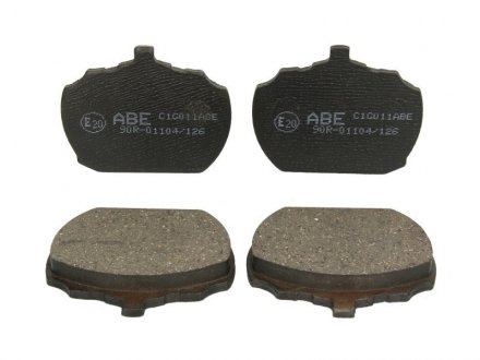 Гальмівні колодки, дискові. ABE C1G011ABE (фото 1)