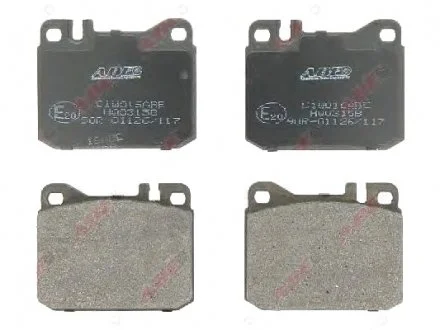 Колодки тормозные дисковые ABE C1W016ABE