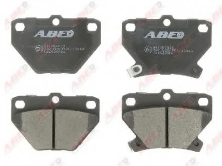 Тормозные колодки, дисковые. ABE C22020ABE