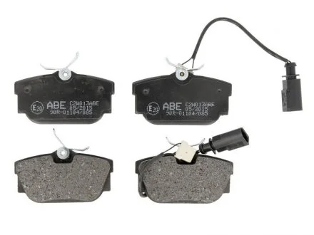 Колодки задние R16, 96-03 (c датчиком) ABE C2W013ABE