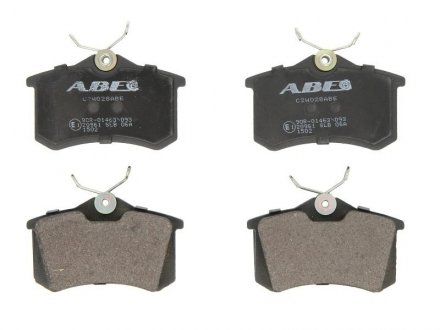 Тормозные колодки, дисковые. ABE C2W028ABE (фото 1)