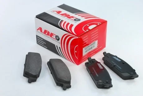 Гальмівні колодки, дискові. ABE C2Y019ABE (фото 1)