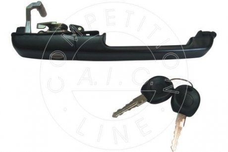 Ручка двери передняя, левая, со вставкой замка, с ключом Aic 50555
